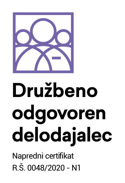 Napredni certifikat Družbeno odgovorni delodajalec