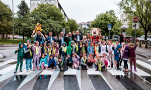 3D zebra v Novi Gorici