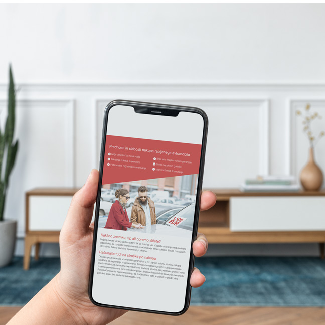 Prikaz vodiča za nakup rabljenega vozila