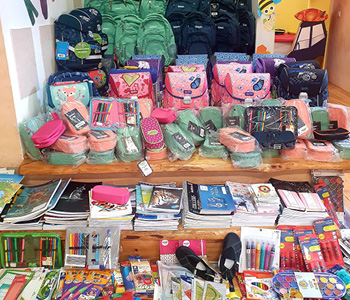 Generali z novimi šolskimi torbami pričaral 100 nasmehov