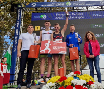 Podelitev nagrad najboljšim s Polmaratona Generali ZAME