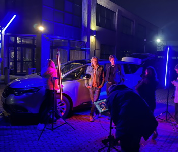 Miha in Kris Guštin se kot ambasadorja iniciative Heroji furajo v pižamah zavzemata za manj voženj pod vplivom alkohola.