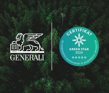 Prejem Green Star certifikata nas uvršča med podjetja s trdno vtkanimi smernicami trajnostnega poslovanja v svojo strategijo in poslovne modele.
