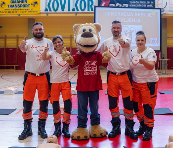 Delavnica oživljanja na OŠ Šmartno pri Litiji