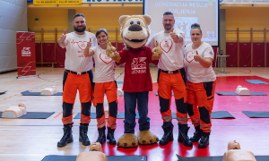 Delavnica oživljanja na OŠ Šmartno pri Litiji