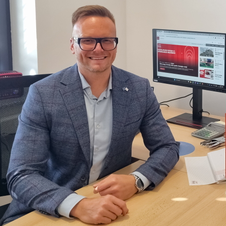 Alen Iljevec, strokovnjak za osebna zavarovanja v zavarovalnici Generali