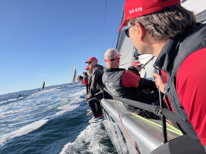 Generali sailing team na palubi jadrnice