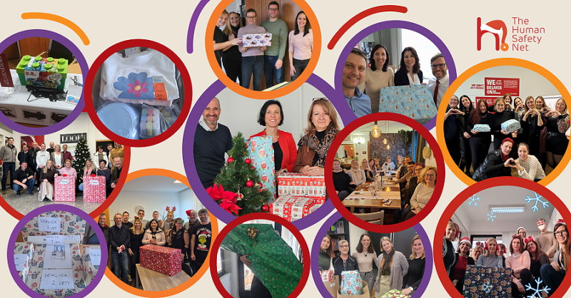 Prebiranje pisem, izbira daril in ovijanje je priljubljena decembrska aktivnost, ki druži in povezuje zaposlene.