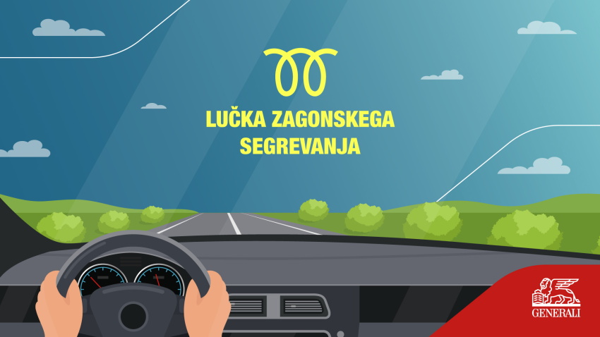 Infografika z ilustracijo lučke za zagonsko segrevanje